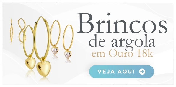 Brincos de Argola em Ouro Inferior