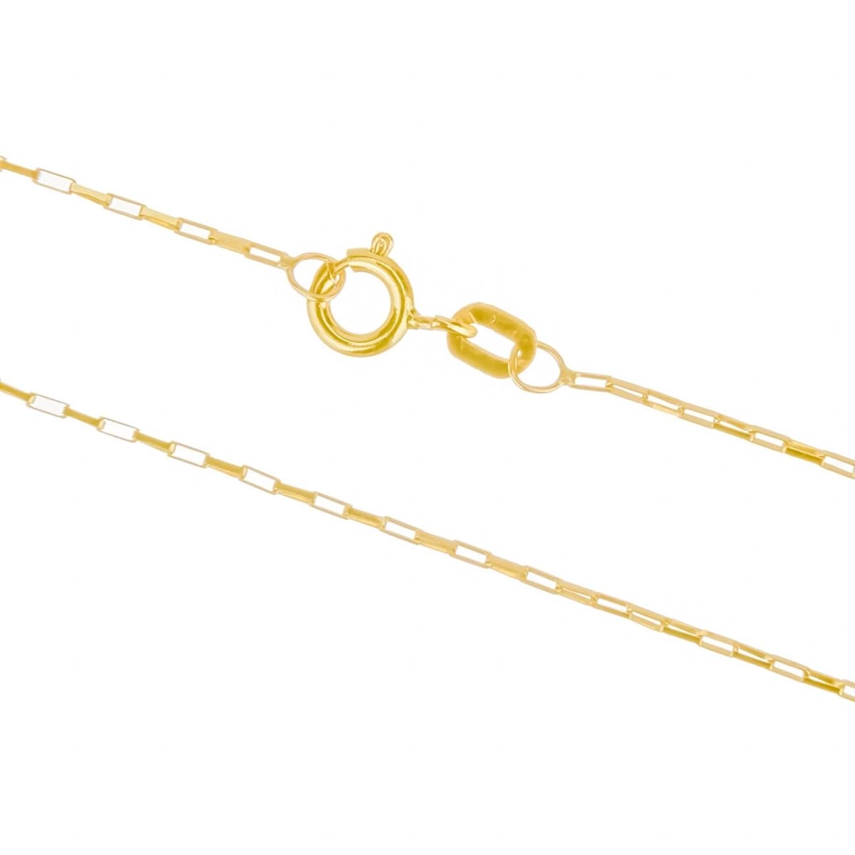 Corrente Ouro 18k Veneziana 45cm 1.10 gramas