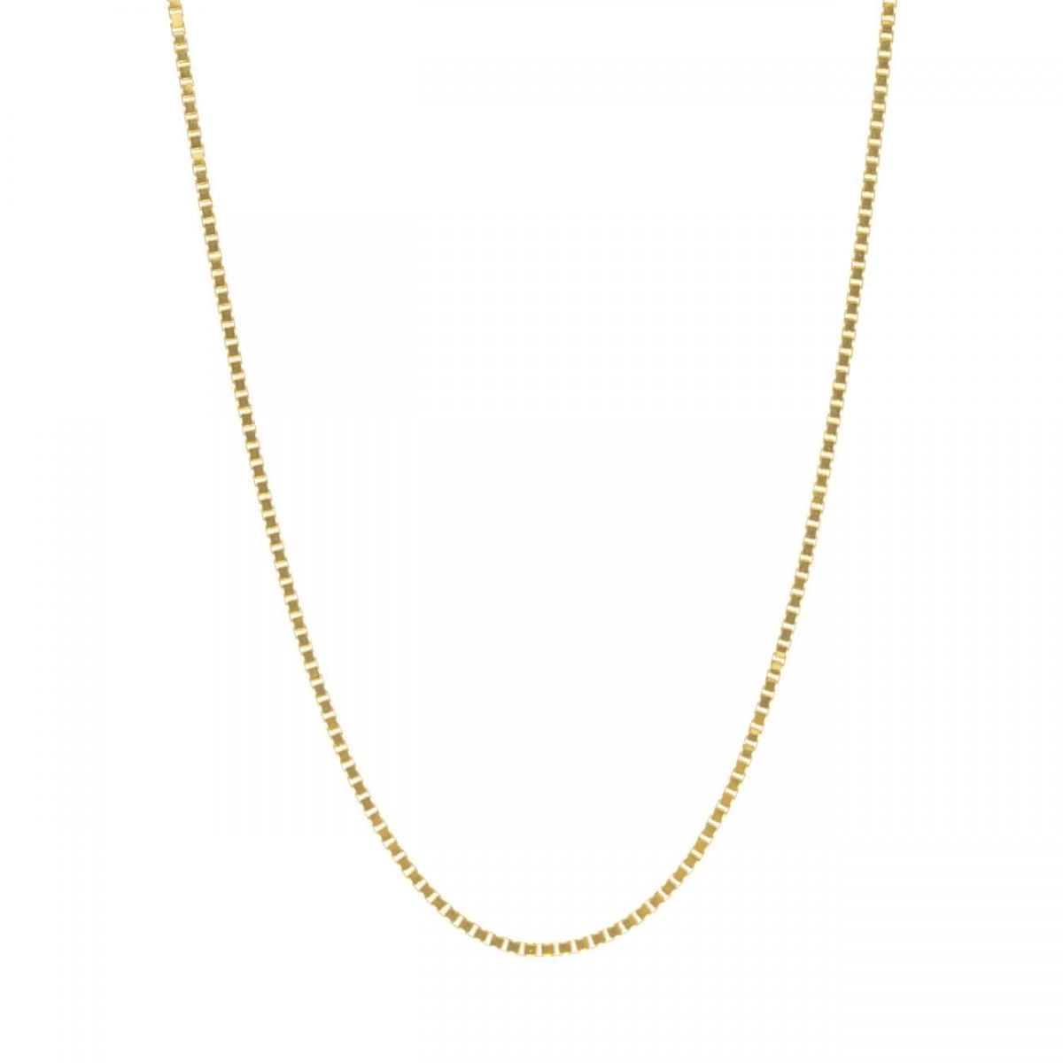 Corrente Ouro 18k Veneziana 45cm 3.60 gramas