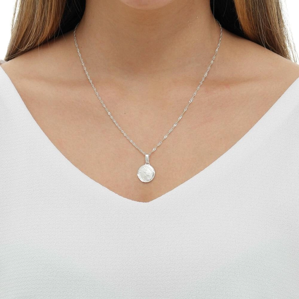 Pingente Prata Medalha Santo Expedito Prata 925 modelo