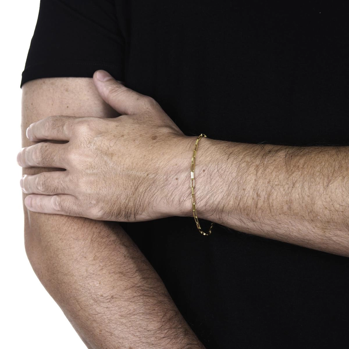 Pulseira Ouro 18k Veneziana Alongada 21.50cm 3.20mm