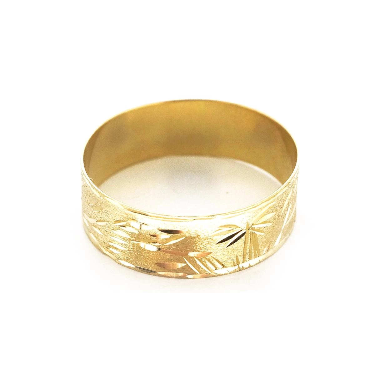 Anel Ouro 18k Escrava Amarelo 1.60 gramas
