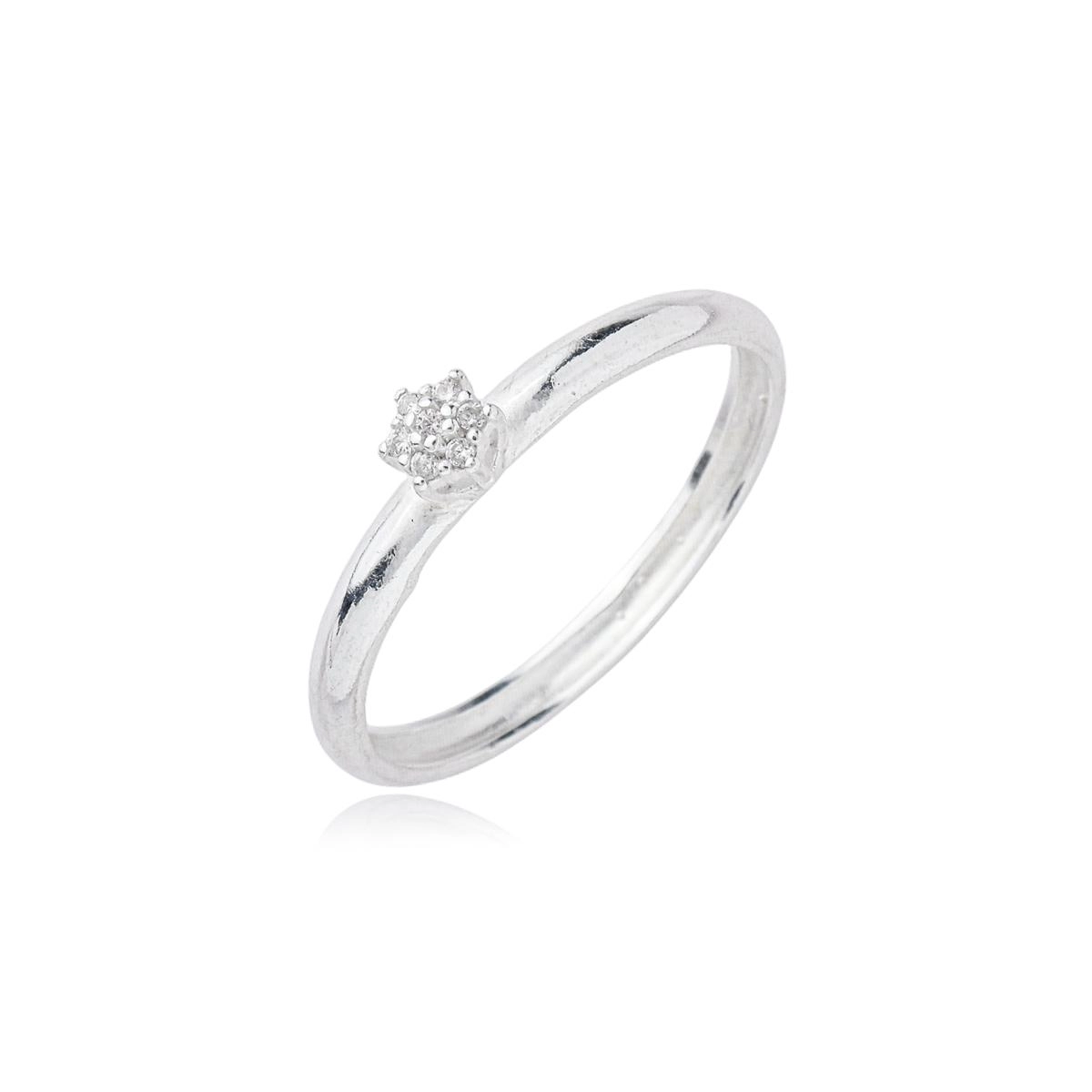 Anel Prata 925 Chuveiro 4mm 