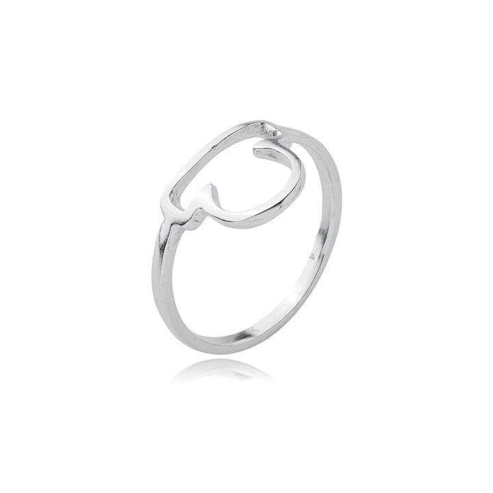 Anel Prata Signo Libra Prata 925