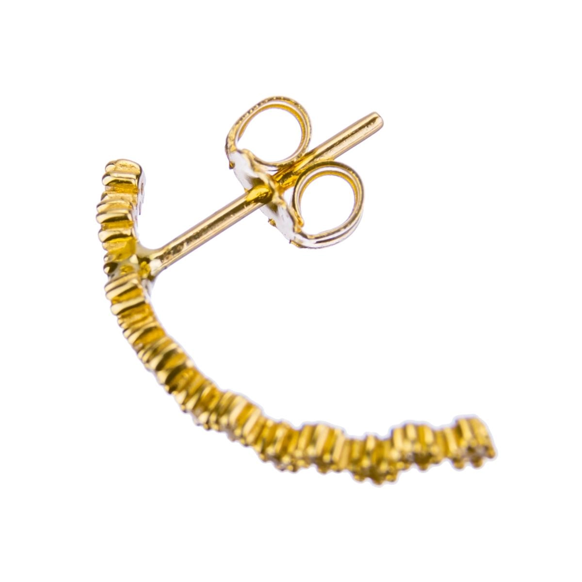 Brinco Ouro 18k Primavera 1.40 gramas