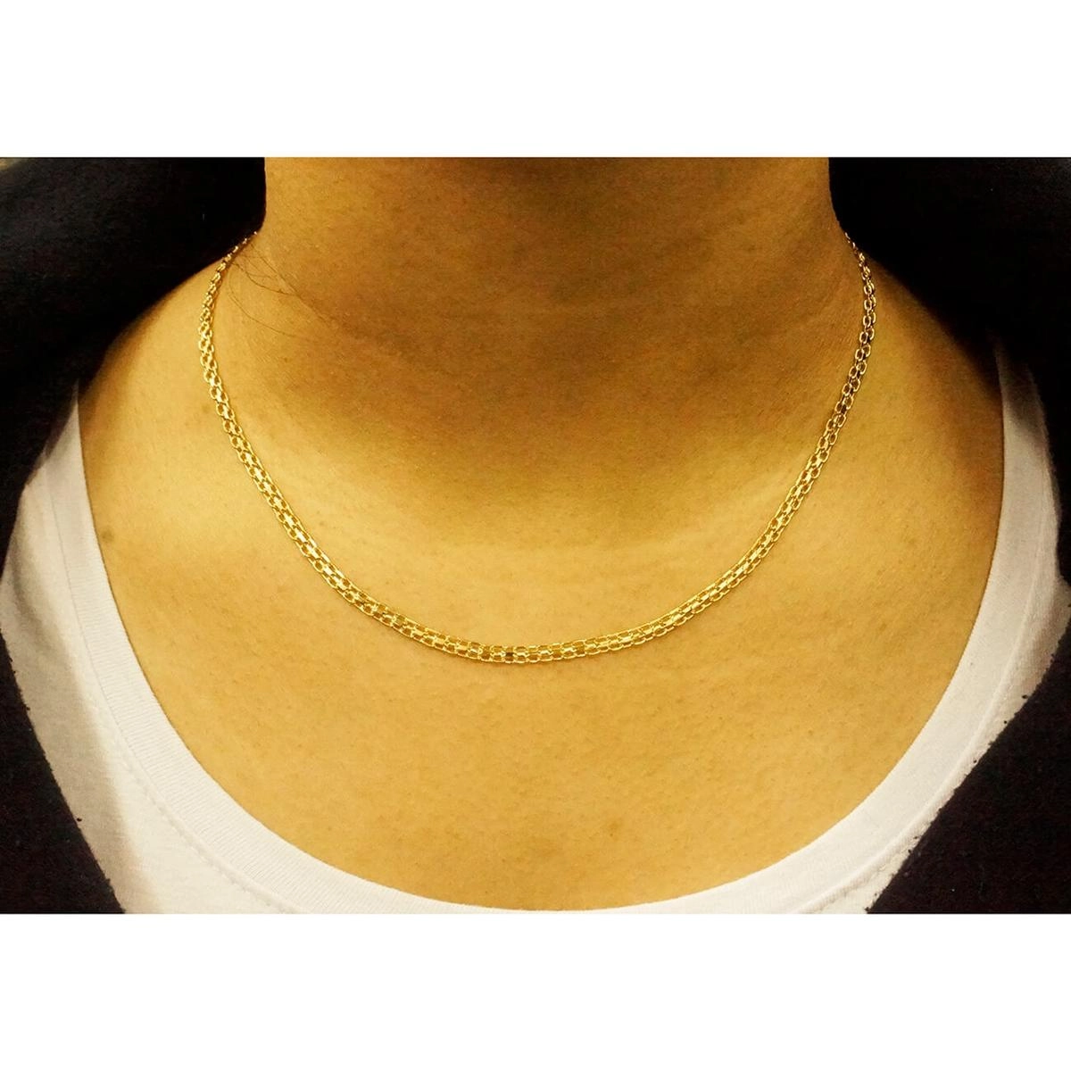 Corrente Ouro 18k Esteira 45cm 4.00 gramas