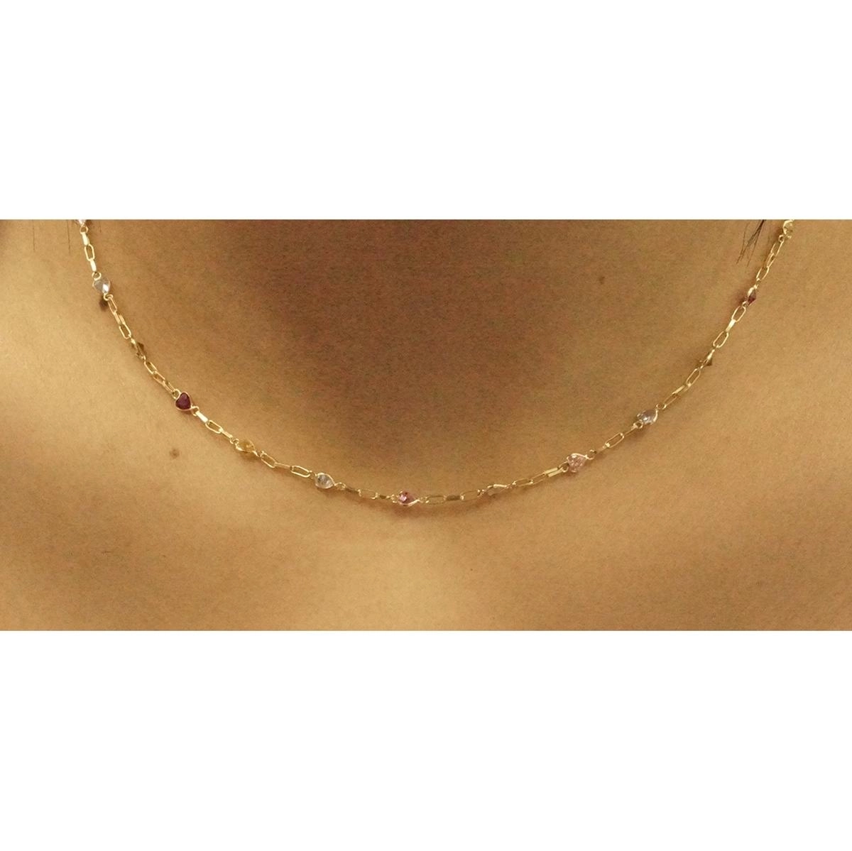 Corrente Ouro 18k Salada 45cm 3.50 gramas