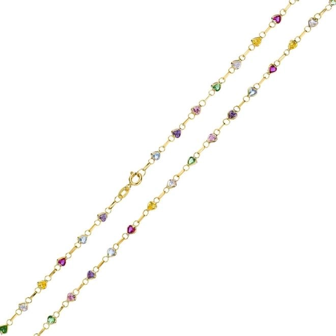 Corrente Ouro 18k Salada 45cm 3.50 gramas