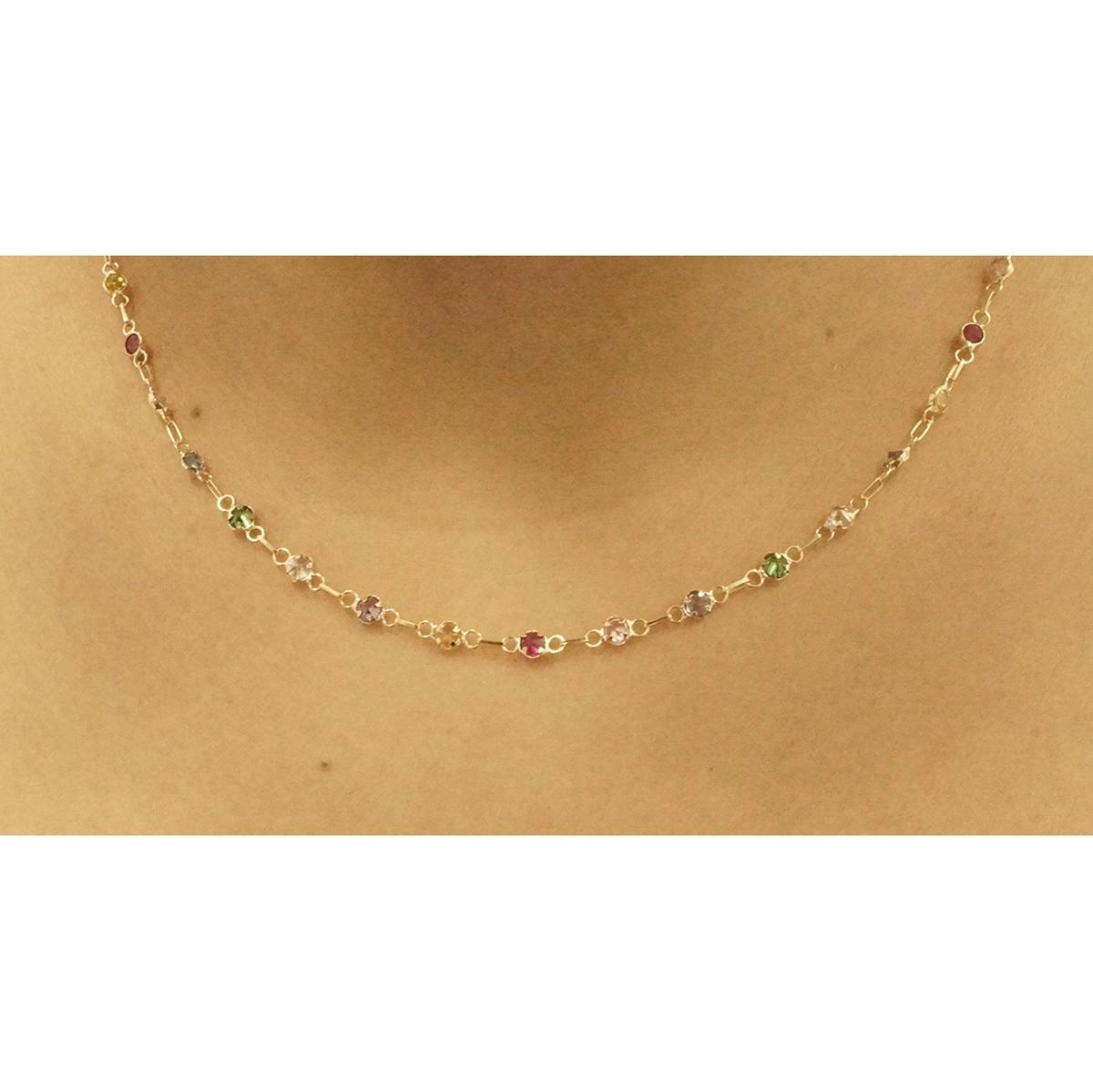Corrente Ouro 18k Salada 45cm 4.00 gramas
