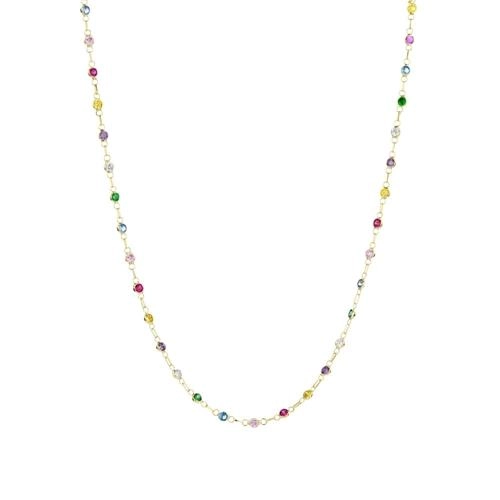 Corrente Ouro 18k Salada 45cm 4.00 gramas