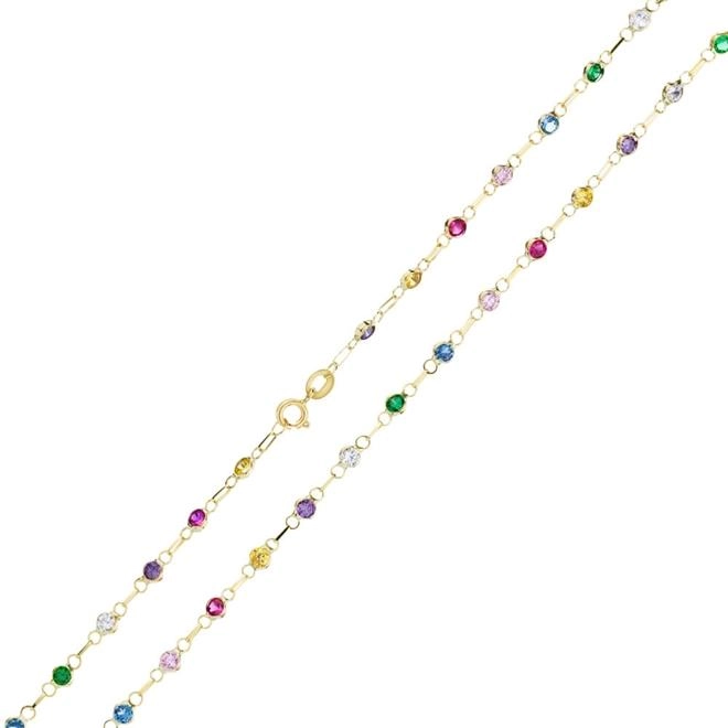Corrente Ouro 18k Salada 45cm 4.00 gramas