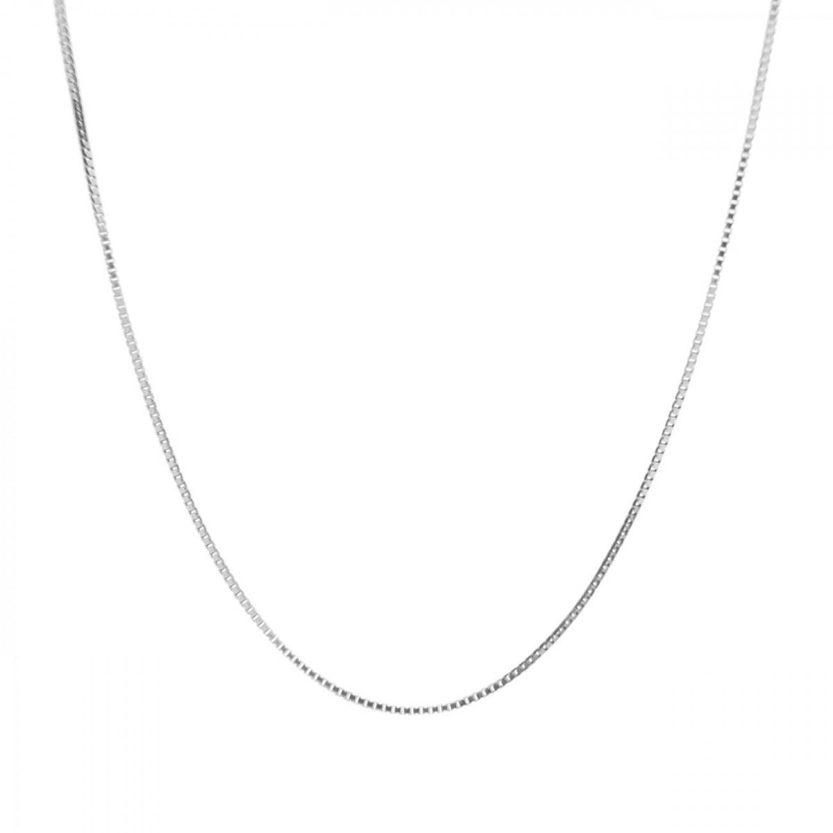 Corrente Prata 925 Veneziana 45cm 1.30 gramas