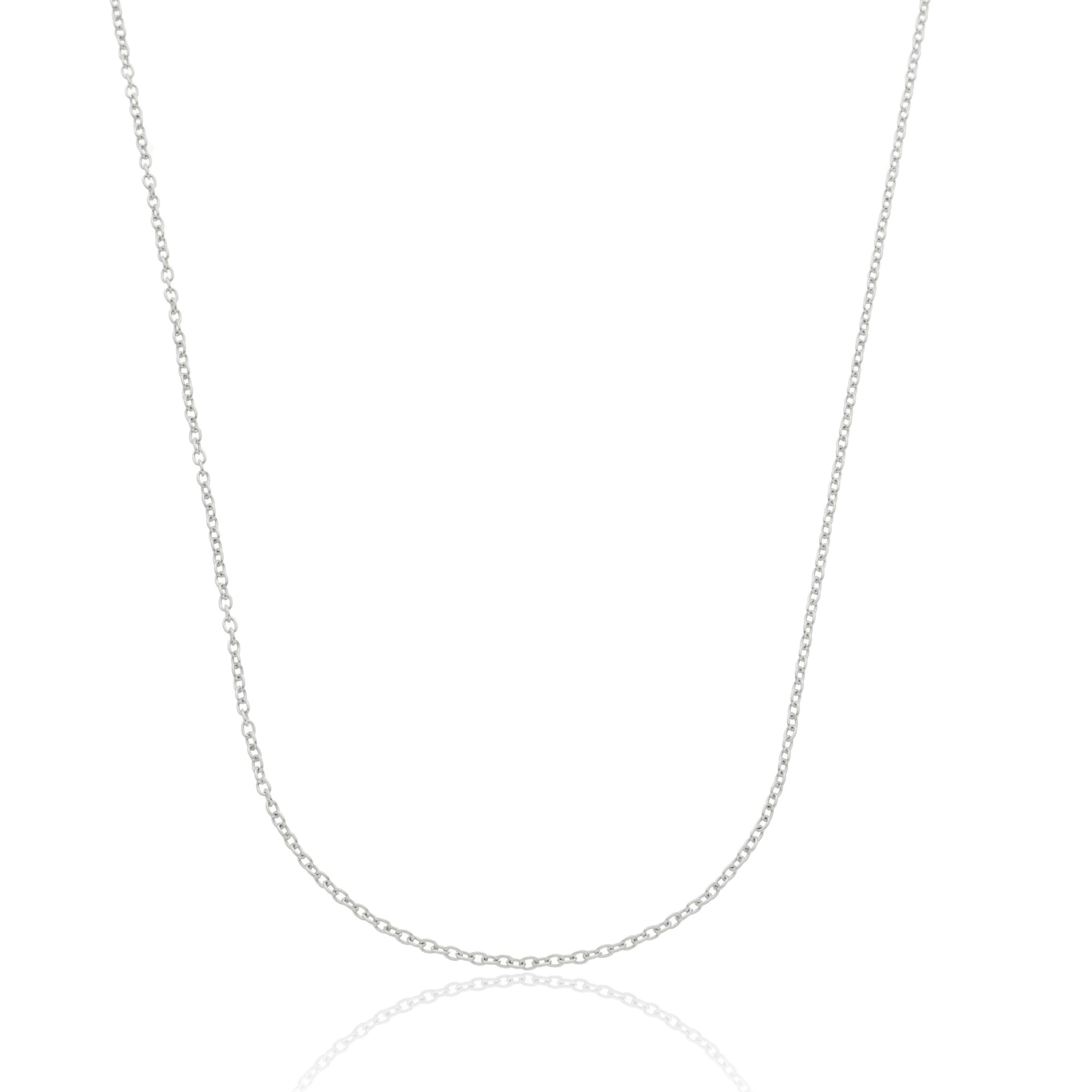 Corrente Prata Cartier 70cm 1.30mm Prata 925