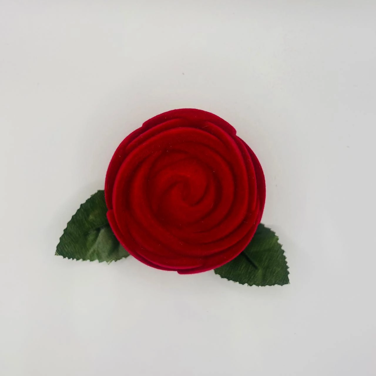 Estojo Caixa de Veludo Rosa 6cm