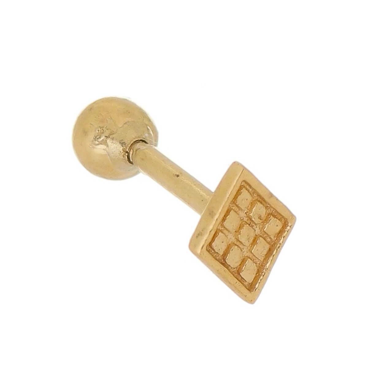 Piercing Ouro 18k Tragus Naipe Ouros 5.50mm