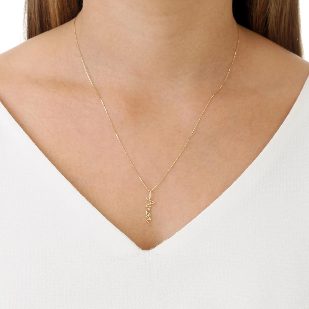 Pingente Ouro 18k Amor 18.70mm