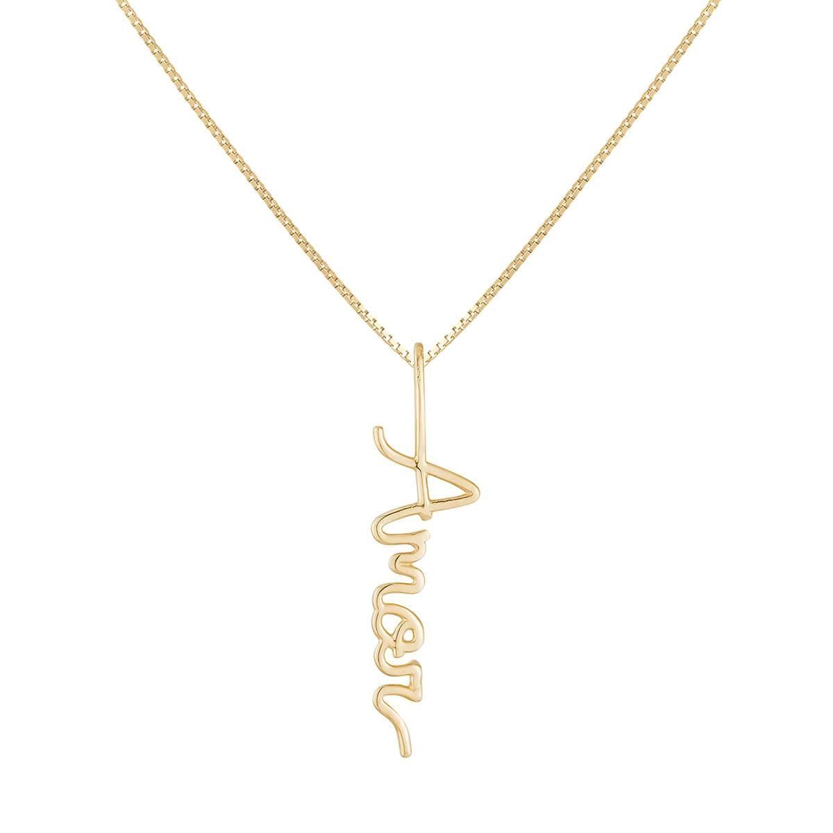 Pingente Ouro 18k Amor 18.70mm