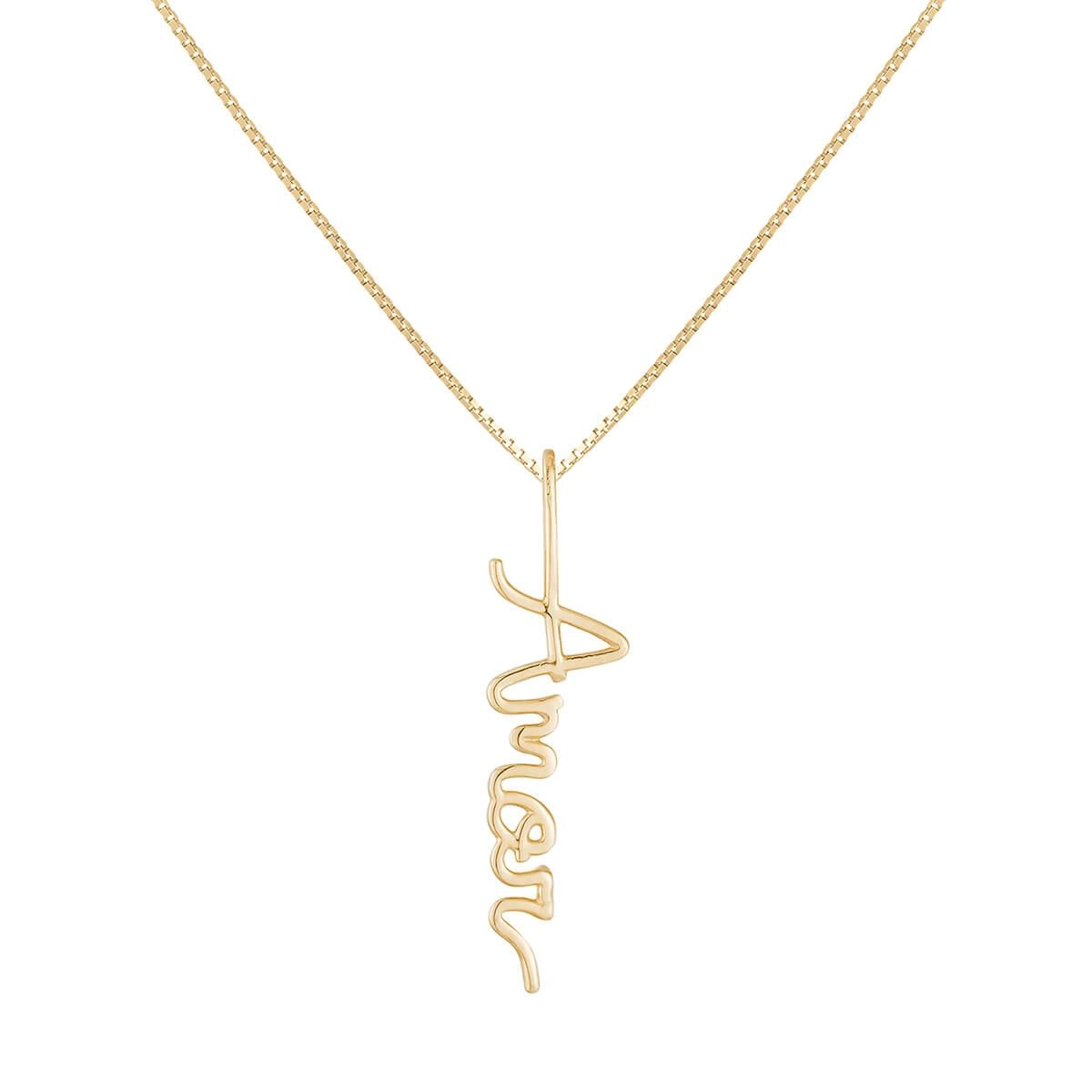 Pingente Ouro 18k Amor 18.70mm