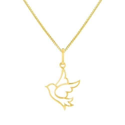 Pingente Ouro 18k Divino Espirito Santo 0.30 gramas PDES030