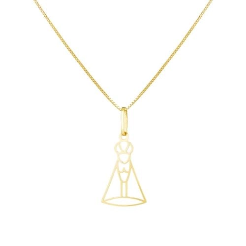 Pingente Ouro 18k Nossa Senhora 0.20 gramas