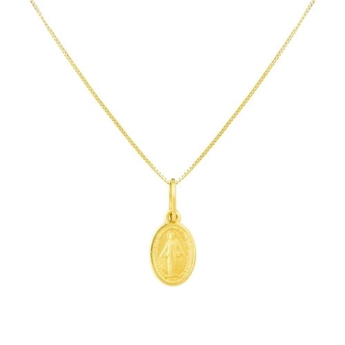 Pingente Ouro 18k Nossa Senhora das Graças 0.40 gramas