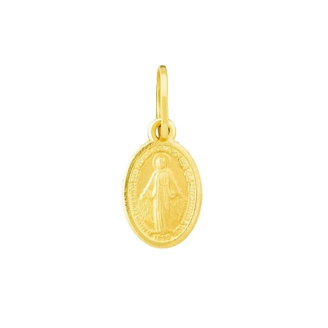 Pingente Ouro 18k Nossa Senhora das Graças 0.40 gramas