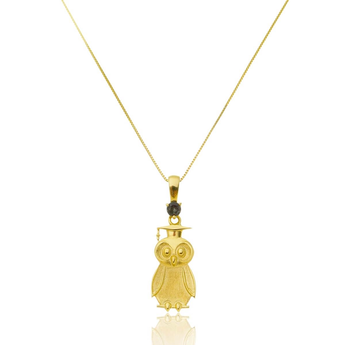 Pingente Ouro 18k Profissão Magistério 22mm 