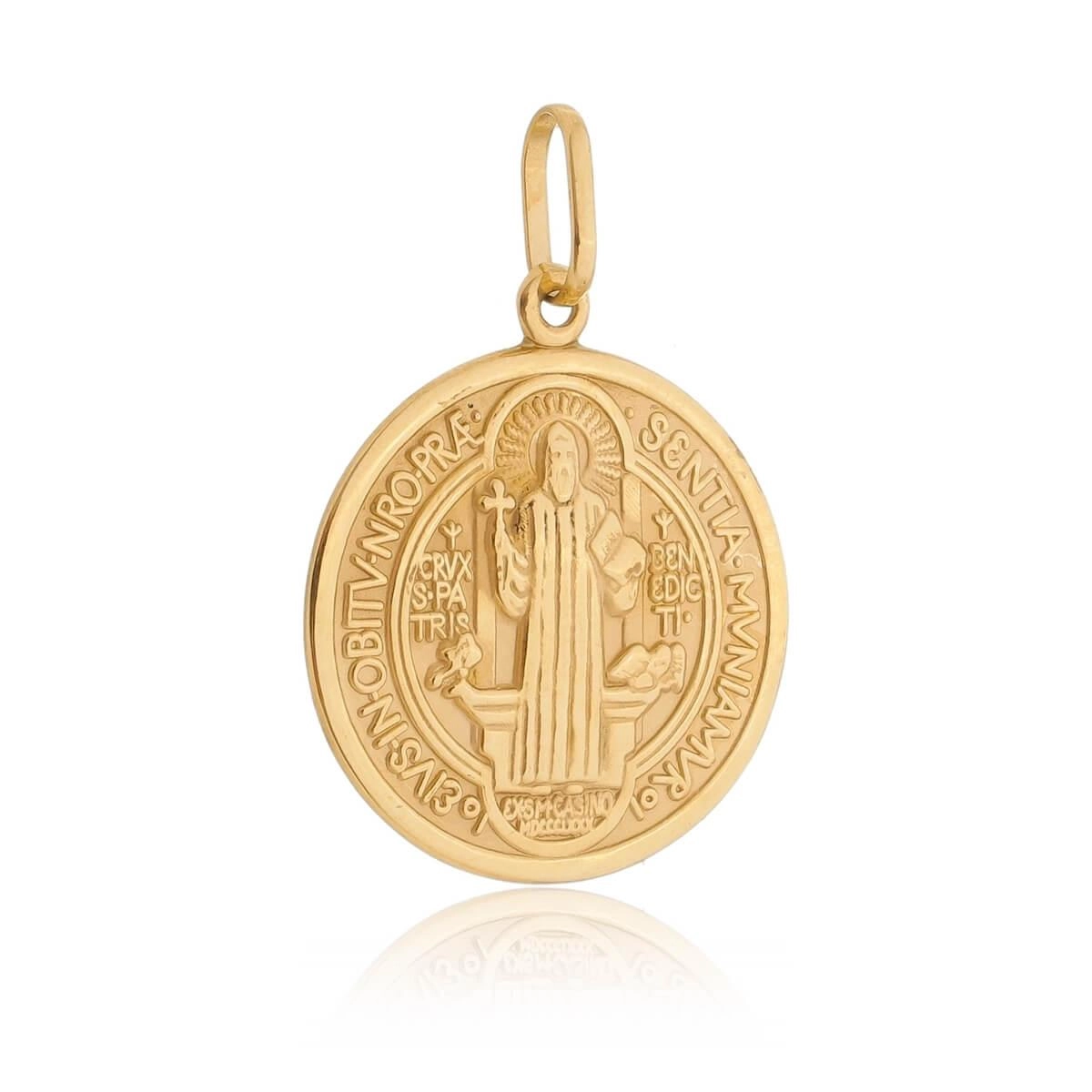 Pingente Ouro 18k São Bento 2.90cm