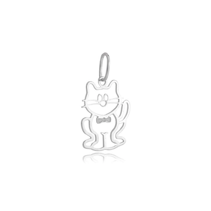 Pingente Prata 925 Gatinho