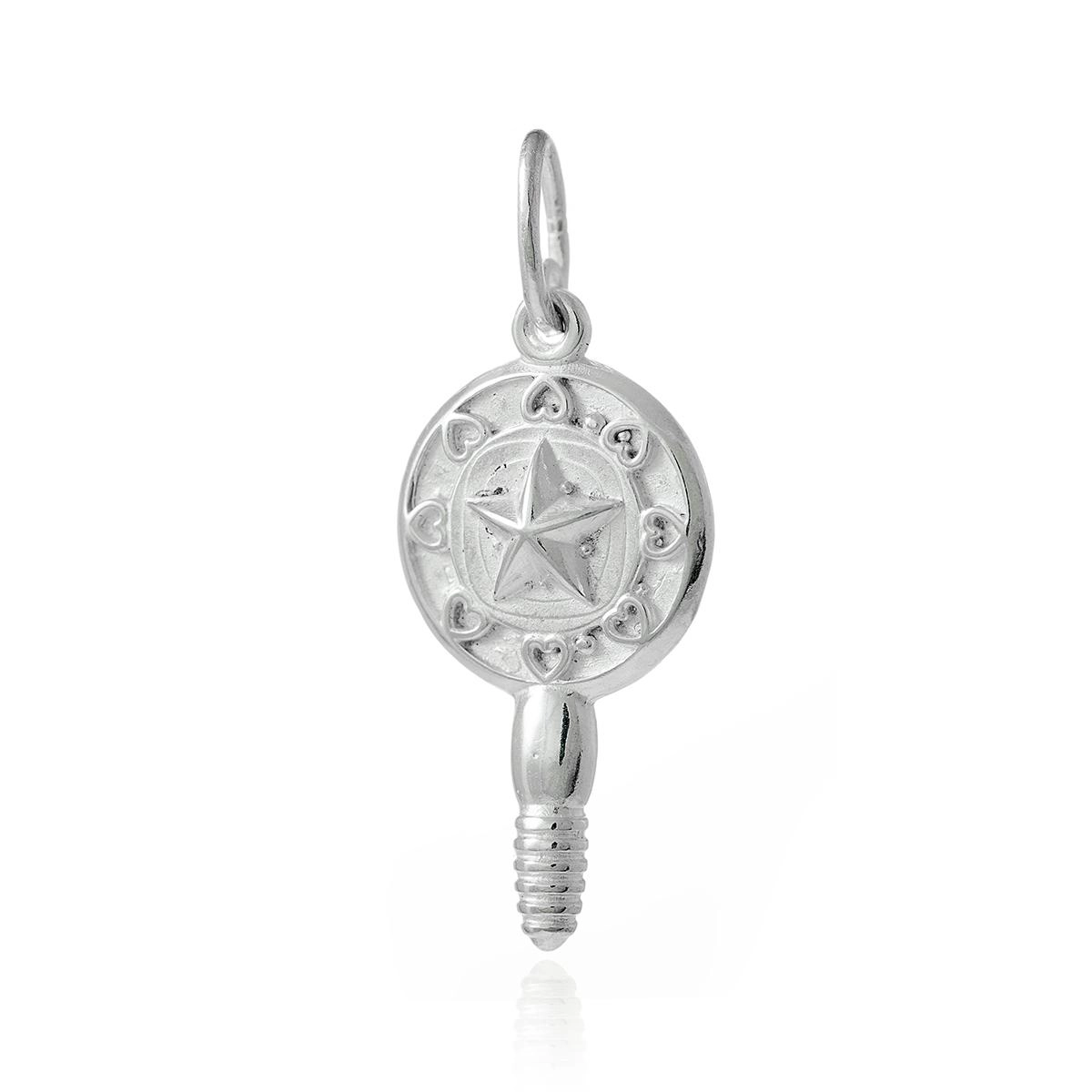 Pingente Prata 925 Orixá Oxum 