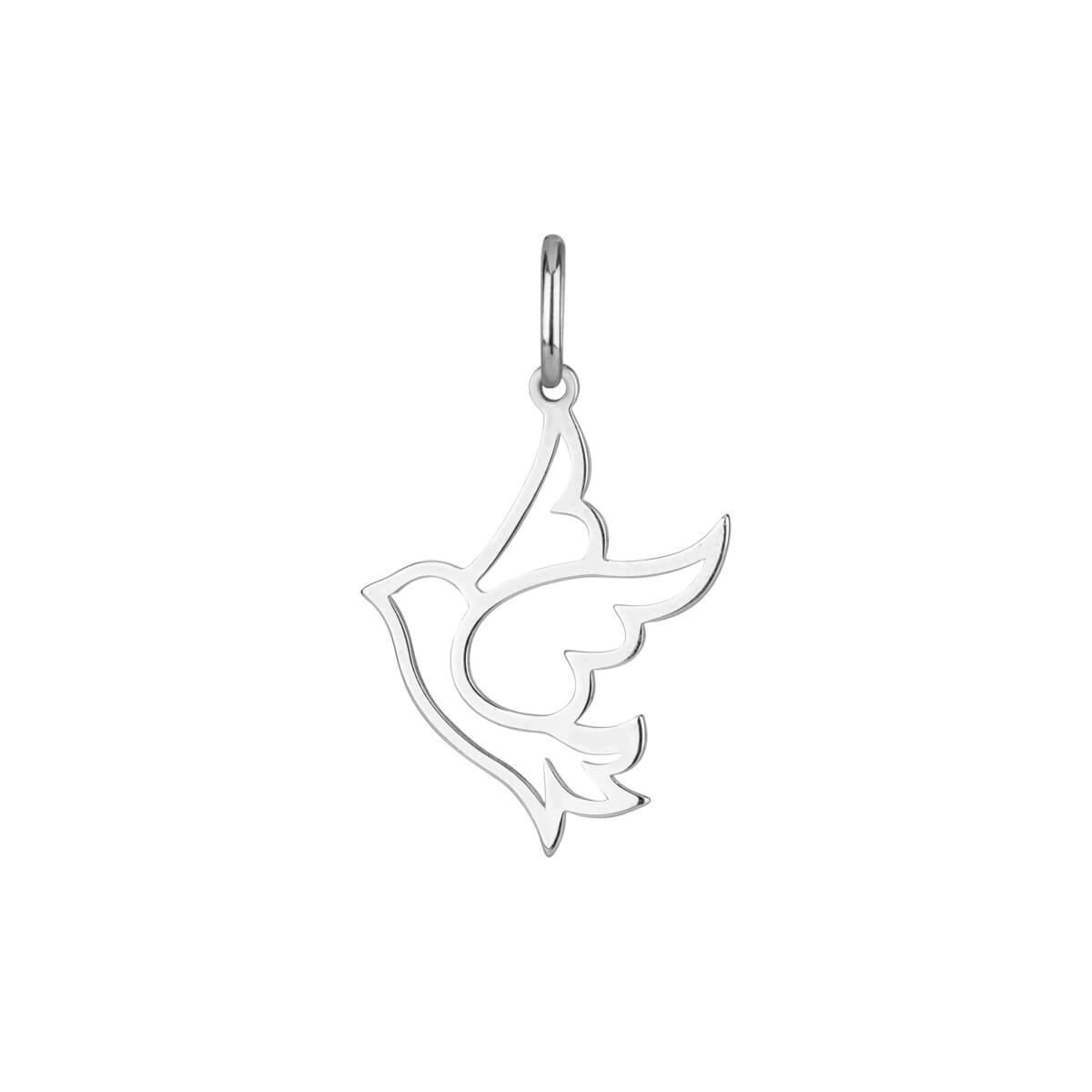 Pingente Prata Divino Espirito Santo Prata 925 L185