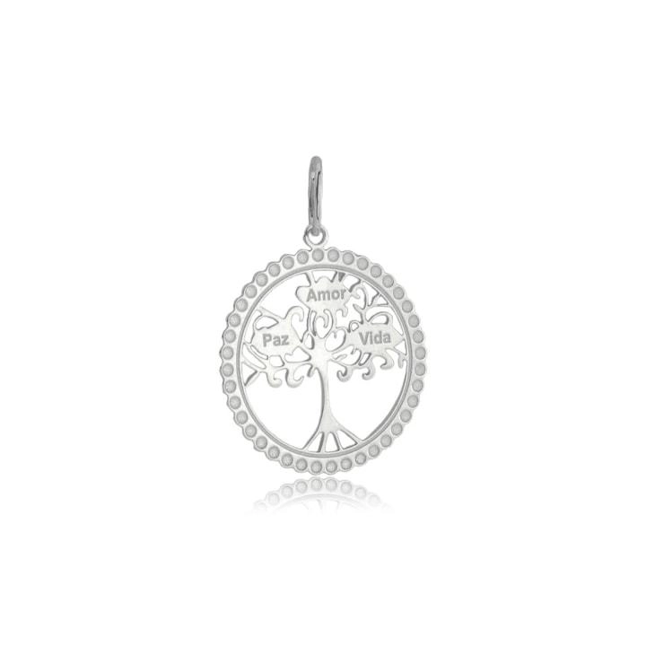 Pingente Prata Árvore da Vida 1.95cm Prata 925