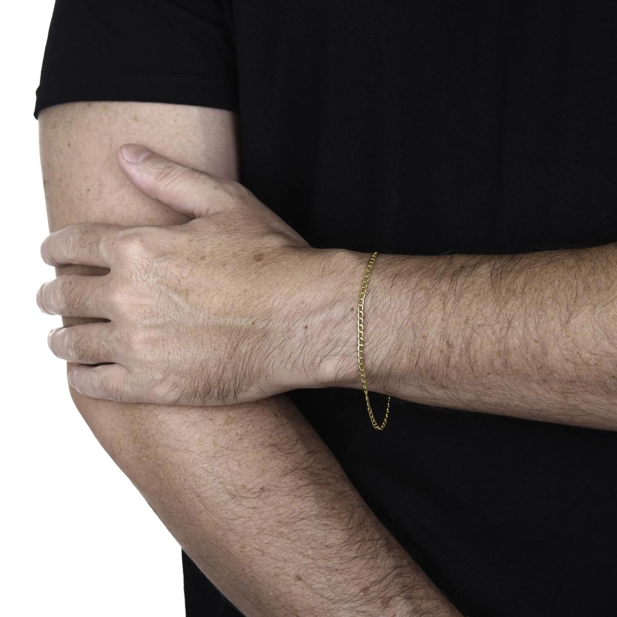 Pulseira Ouro 18k Grumet 21.50cm 2.70mm