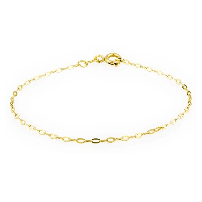 Pulseira Ouro 18k Infantil Cartier 14.50cm 0.60 Gramas